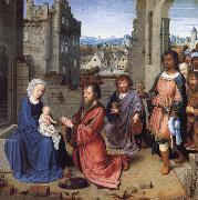 Gerard David The Adoration ofthe Kings china oil painting reproduction